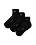Performance Quarter Length Socks - 3 Pack black